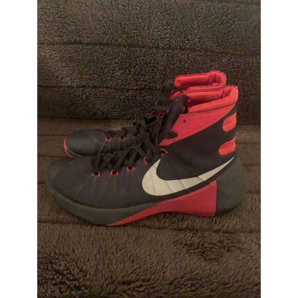 Nike Hyperdunk US Men’s Black Red - Picture 2 of 4